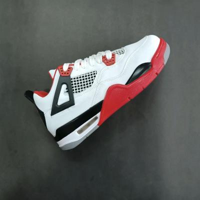 کتانی مردانه جردن 4 سفید قرمز