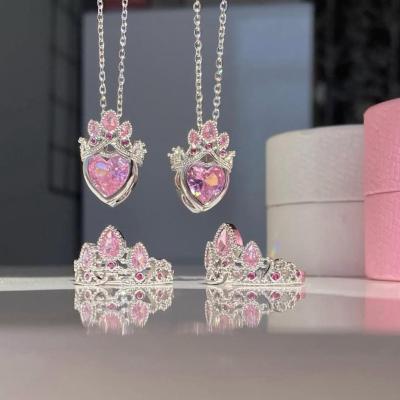 ست راپونزل / گردنبند راپونزل / انگشتر راپونزل