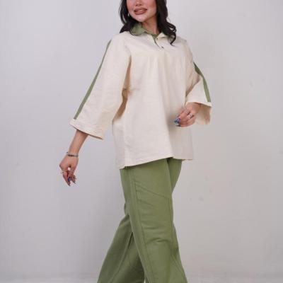 ست شومیز شلوار لینن