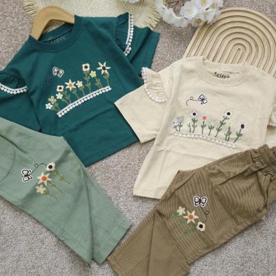 ست تیشرت وشلوار دخترانه