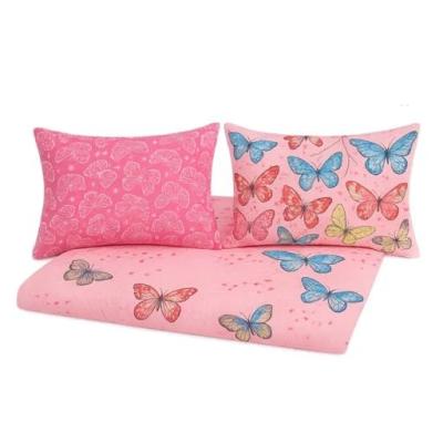 ست روتختی سه تکه کودک طرح دخترانه ( صورتی )