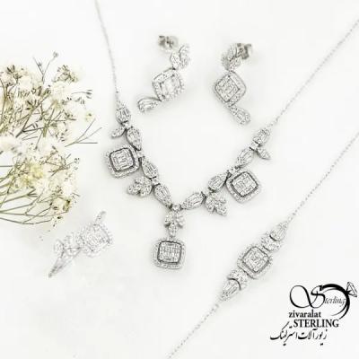 سرویس نقره امرال عیار 925 کد 18529