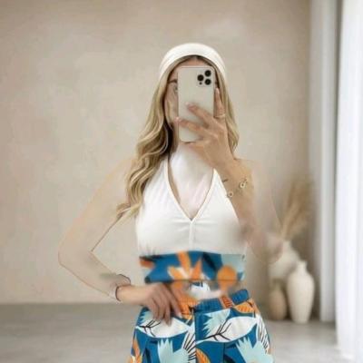 ست نیم تنه شورتک هاوایی،،