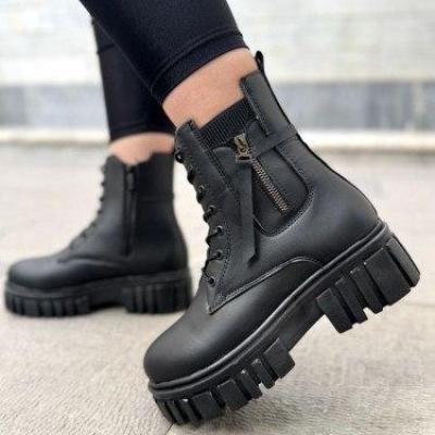 نیم بوت بغل زیپ