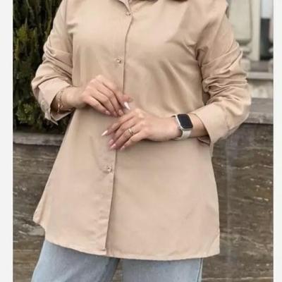 مانتو اسپرت زنانه داکرون D&M مدل یعقه ایستاده، آستین 4 دکمه، جلو و پشت لباس برش از سرشانه