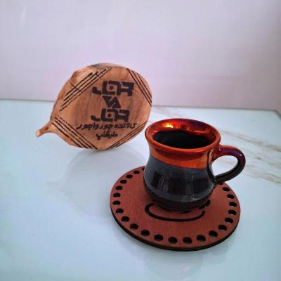 شات اسپرسو با زیره چوبی یک عددی