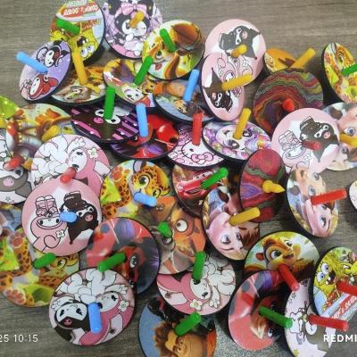 اسباب بازی فرفره چوبی