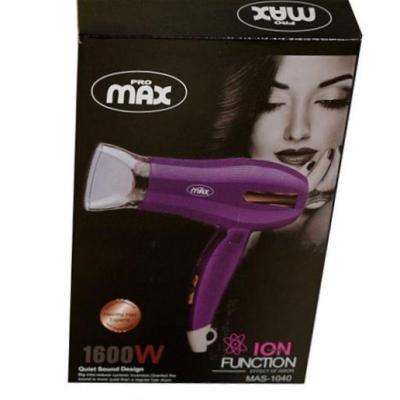 سشوار مسافرتی پرومکس مدل 1040 تعداد متمرکز کننده : 1عدد