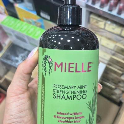 شامپو ضد ریزش و استحکام بخش رزماری مایل Mielle Organics Rosemary Mint
