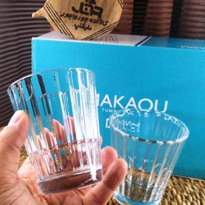 لیوان ماکائو الماس بلور زنگان 6 عددی کادویی