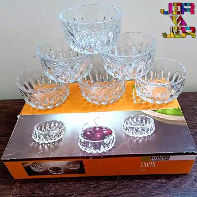 پیاله زرین بلور کاوه 6 عددی کادویی