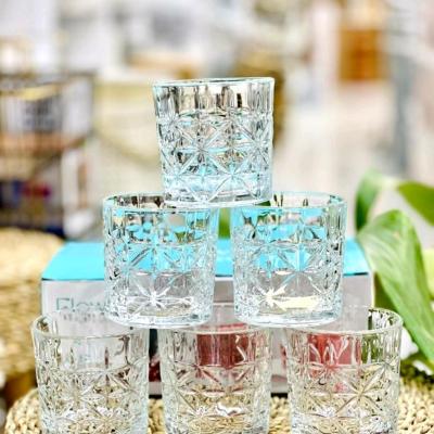 نیم لیوان فلاور ست 6 عددی