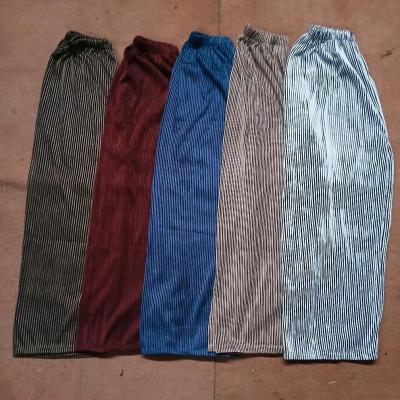 شلوار راه راه پنج رنگ