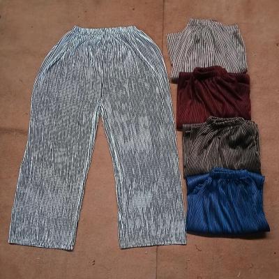 شلوار راه راه سایز فری سایز کمر 40تا54