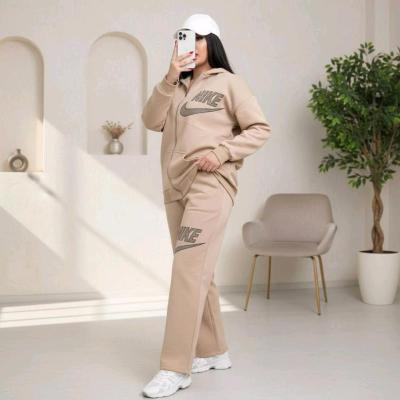 ست سویشرت شلوار اسپرت زنانه جنس دورس تو کرکی درجه یک