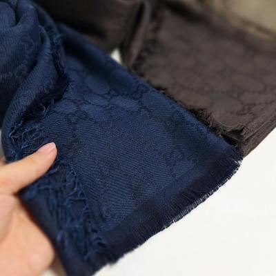 شال نخ کج راه پاییزه دور ریش