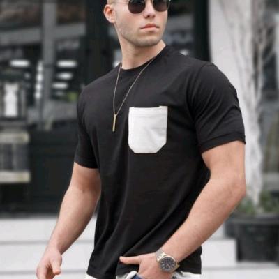 تیشرت مردانه برند مادمکست جیبدار جنس پنبه‌ ترک 302