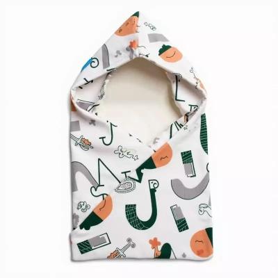 پتو نوزادی دورپیچ کلاهدار دورو مخمل کارترز طرح مینیمال ( سایز 70 ) سبز