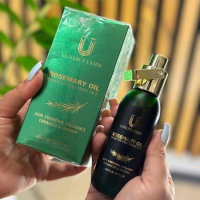 روغن رزماری رشد ریش و موبرند لاکچری کوین مدل شیشه ایی