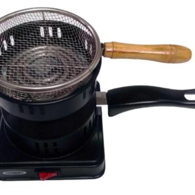 زغال سرخ کن با ظرف توری