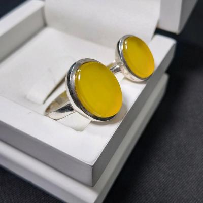 ست انگشتر نقره زنانه و مردانه