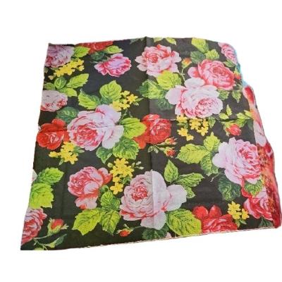 دستمال سفره گل رز یکعددی