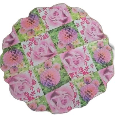 دستمال سفره طرح بهاری یکعددی