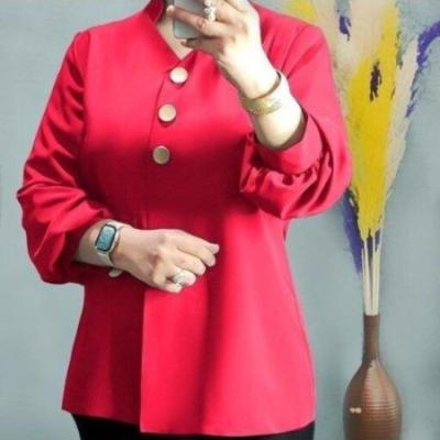 شومیز کرپ حریر کره ای