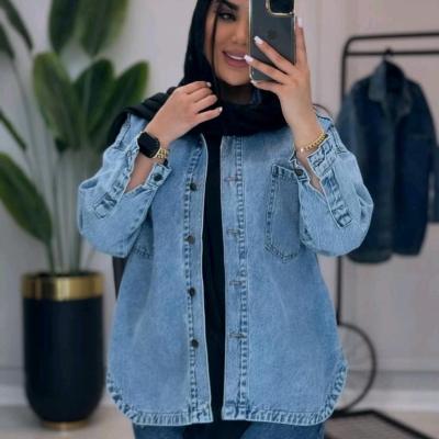 مانتو کتی زنانه مدل جین