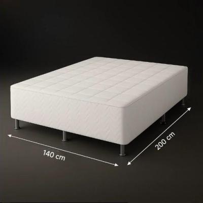 تخت خواب ( باکس هتلی ) فلزی دو نفره یک تکه (140 × 200 cm)