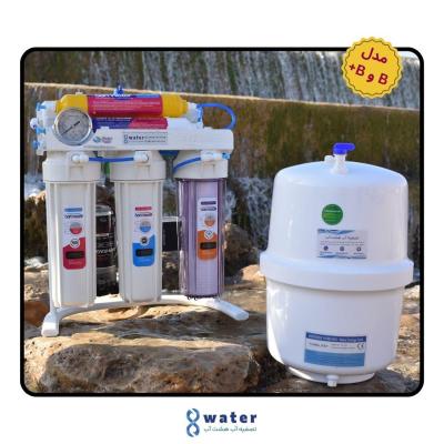 دستگاه تصفیه آب شش فیلتره 6 مرحله ای با قطعات و مخزن وارداتی - 15 ماه ضمانت