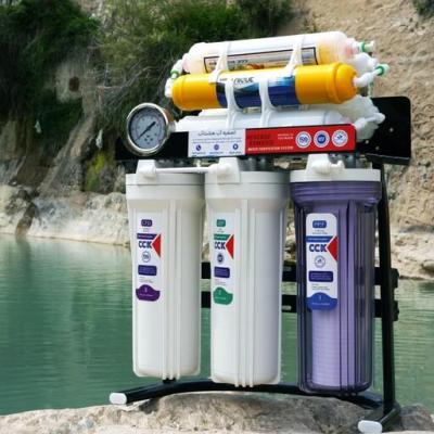 دستگاه تصفیه آب هشت فیلتره 8 مرحله ای بدون برق و مخزن مناسب اجاره نشین ها - 15 ماه ضمانت