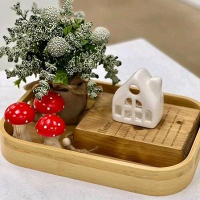 گل برفی با گلدون کنفی