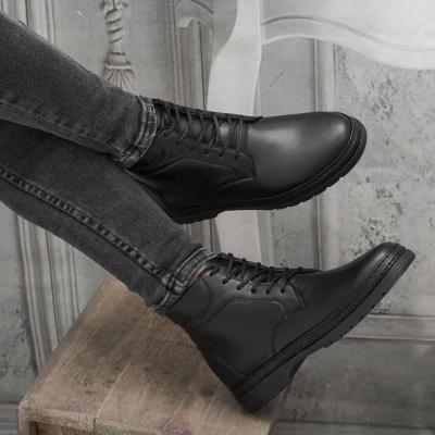 نیم بوت چرم مردانه کدL-dejavu قالب استاندارد  سایز 40 تا 44