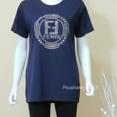 تیشرت نگین دار زنانه