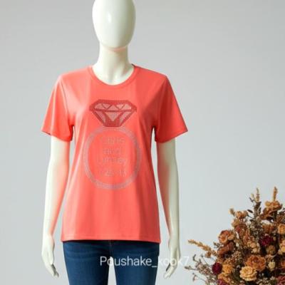 تیشرت زنانه نگیندار