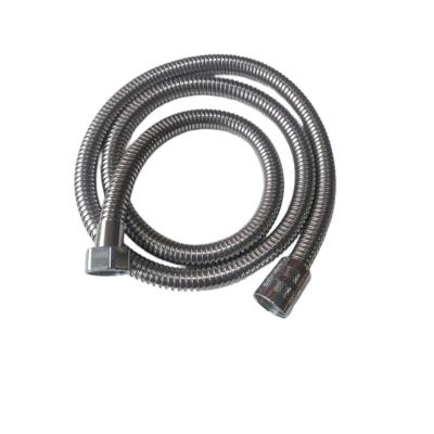 شلنگ دوش حمام استیل کششی با مهره استیل و طول130 سانتیمتر