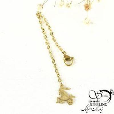 آویز ساعت ماه تولد دی استیل کد 8572