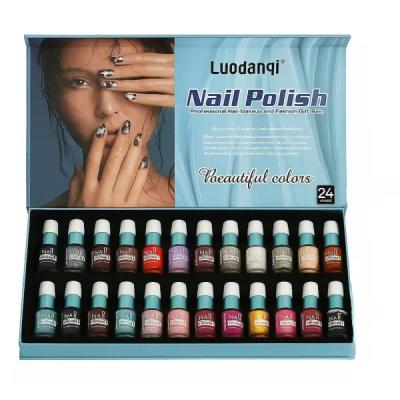 لاک ناخن کتابی 24 رنگ لودانکی LUODANQI