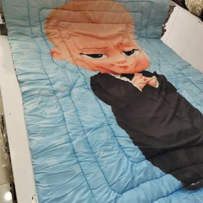 روتختی سه‌بعدی پسرانه طرح بچه رییس