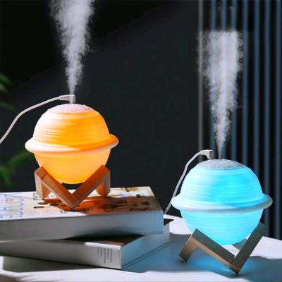 چراغ خواب طرح سیاره زحل لمسی دارای بخور سرد وارداتی