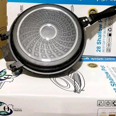 تابه رژیمی گرد هوم لوکس چدن سایز 28 با روکش گرانیت