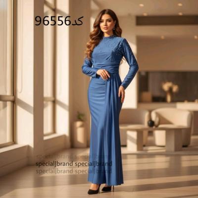 ماکسی مجلسی ساتن مدل پرواز