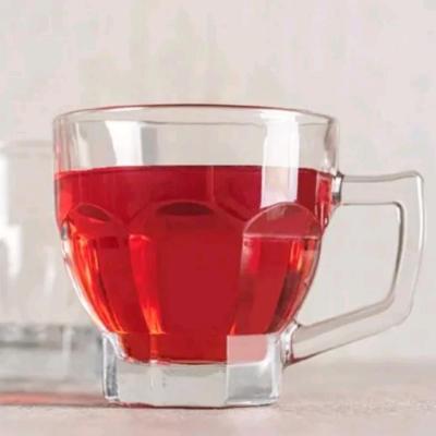 فنجان چای تانیا شفاف 6 عددی ضد شوک، کادویی 100 سی سی