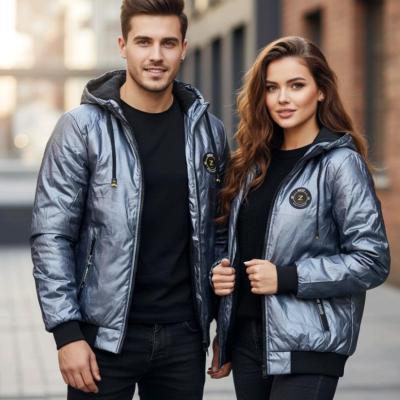 کاپشن مردانه 2رویه اسپرت سیلیکونی رنگ طوسی