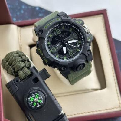 ساعت کاسیو جیشاک رنگبندی سبز Casio G-shock