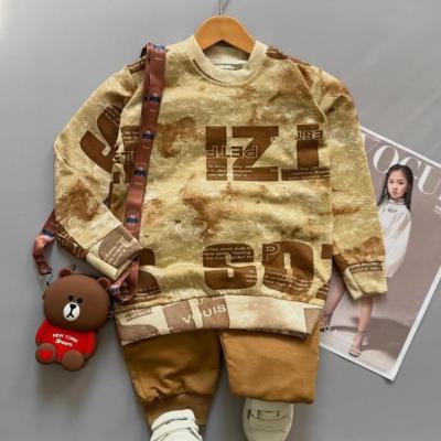 ست بلوز شلوار طرح انگلیسی