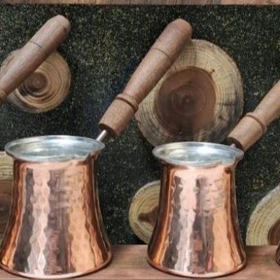 قهوه جوش مسی چکشی