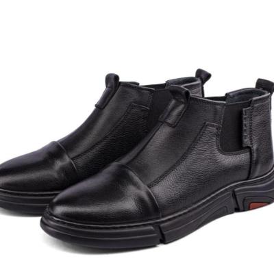 کفش چرم شمس s3 مشکی