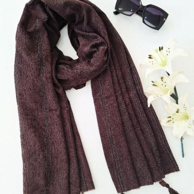 شال مخمل لمه خطی